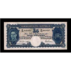 1941 Armitage/McFarlane KGVI Five Note