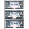 Image 1 : 1954 & 1960 Coombs/Wilson QEII Five Pound Note x 3