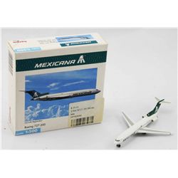 Herpa Wings Mexicana Boeing 727-200