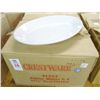 Image 1 : 3 Cases of Platters (Doz.) - 3 Times the Money - No Shipping