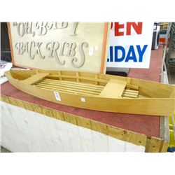 Wood Boat Décor