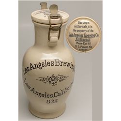 Los Angeles Brewing Co. advertising stein