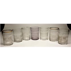 Los Angeles Brewing Co. Set of 7 Taster Glasses