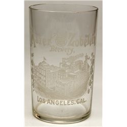 Maier and Zobelein Brewery glass