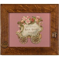 Buffalo Brewing Co. Bock Beer Die Cut