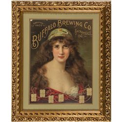 Buffalo Brewing Co. Calendar Broadside by A. Asti