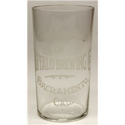 Buffalo Brewing Co. Glass