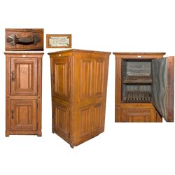 Buffalo Brewing Co. Wooden Ice Box