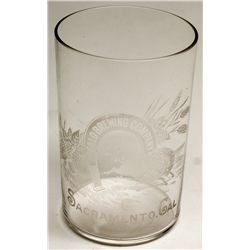 Buffalo Brewing Company Horseshoe glass