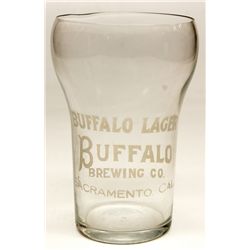 Buffalo Lager, Sacramento glass
