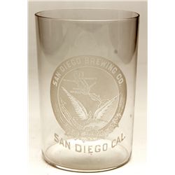 San Diego Brewing Co. glass