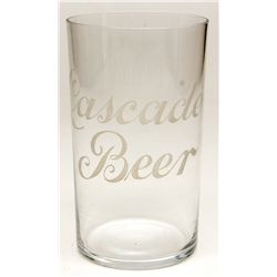 Cascade Beer glass