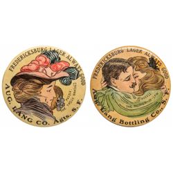 Fredericksburg Pocket Mirror Puzzle Pair