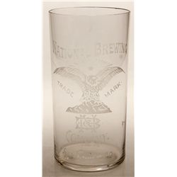 National Brewing glass