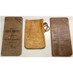 Eagle Brewery notebooks and Coin Purse