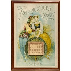 Fredericksburg Brewery Calendar Broadside