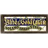 Image 1 : Solano Brewery Lager & Steam Beer Stained Glass Sign