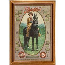 "Rainier" Beer, Seattle Brewing & Malting Co. Calendar Broadside