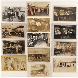 Mexican saloon postcards