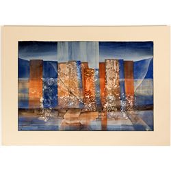 "Canyon Twilight" by Nevada Artist Ruth Hilts