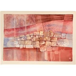 "The Wall" by Nevada Artist Ruth Hilts