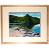 Image 1 : "Beachcomber at Bonne Bay" acrylic on w/c paper by Mike Hess