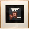 Image 1 : "Contour IV" monotype/collage by Jim McCormick