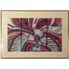 Image 1 : "Eagle Kachina" Photograph of tryptich painting by Madeline Bohanon