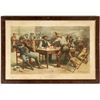 Image 1 : "A Call in Arizona" framed print by A.C. Radwood