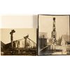 Image 1 : Two Totem Pole Photographs (Alaska Native Americana)