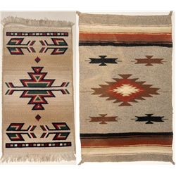 Replica Navajo Rug Pair