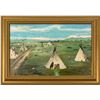 Image 1 : On the Plains Oil Painting by E.A. Burbank