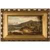 Image 1 : An Indian Camp by a River Oil Painting by Henri Cleenewerck