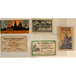San Diego Exposition Tickets