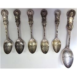 Columbian Exposition Spoon Set and Box