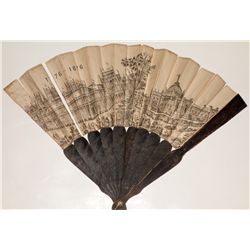 Centennial Exposition Fan