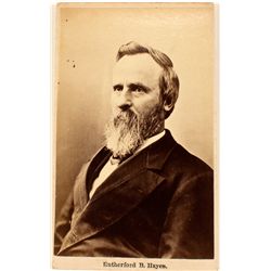 CDV of President Rutherford B. Hayes