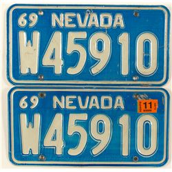 Nevada License Plates