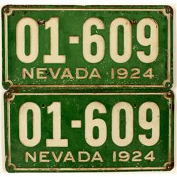 Nevada License Plates