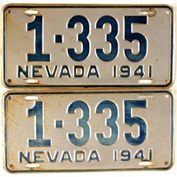 Nevada License Plates
