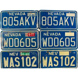 Nevada License Plates