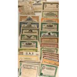 Auto Sale Stock Certificates