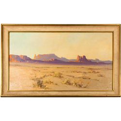 "Sunset" Oil painting by Edward Henry Pohl
