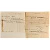 Image 1 : Three A. S. Kilpatrick billheads (Inyo County)