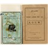 Image 1 : A.O.U.W. By Laws and dance card