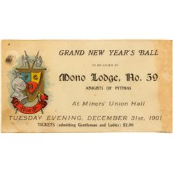 Grand New Year's Ball Ticket