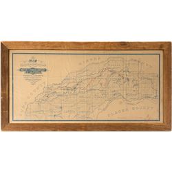 Water and Power Company of California map