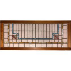 Leaded Stained Glass Panel