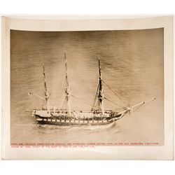 "Old Ironsides" Entering SF Harbor Photograph