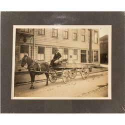 San Francisco Construction Wagon Photograph